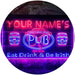 Personalized Traditional Irish Pub LED Light Sign - Way Up Gifts