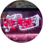 Live Music LED Light Sign - LED Gift Works