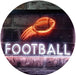 Man Cave Football LED Light Sign - Way Up Gifts