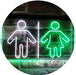 Men Women Bathroom Restroom LED Light Sign - Way Up Gifts