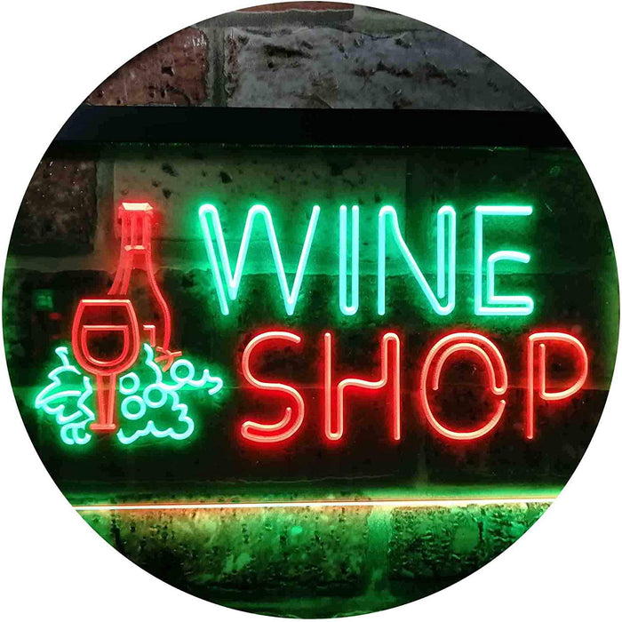 Wine Shop LED Light Sign - Way Up Gifts