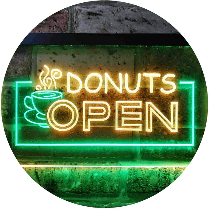 Donuts Open LED Light Sign - Way Up Gifts