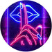 Finger Nail On Lip Beauty Salon LED Light Sign - Way Up Gifts