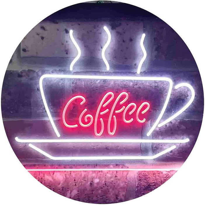 Coffee Cup LED Light Sign - Way Up Gifts