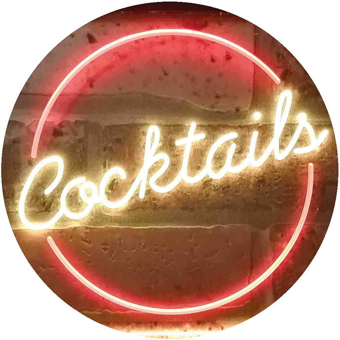 Cocktails Bar LED Light Sign - Way Up Gifts