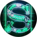 Family Name Letter S Monogram Initial LED Light Sign - Way Up Gifts
