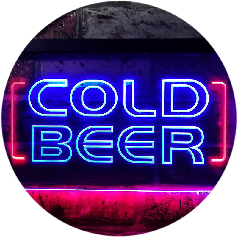 Cold Beer LED Light Sign - LED Gift Works