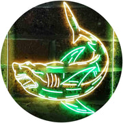 Shark Man Cave LED Light Sign - LED Gift Works