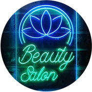 Flower Decor Beauty Salon LED Light Sign - LED Gift Works