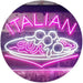 Spaghetti Meatballs Restaurant Italian Food LED Light Sign - Way Up Gifts