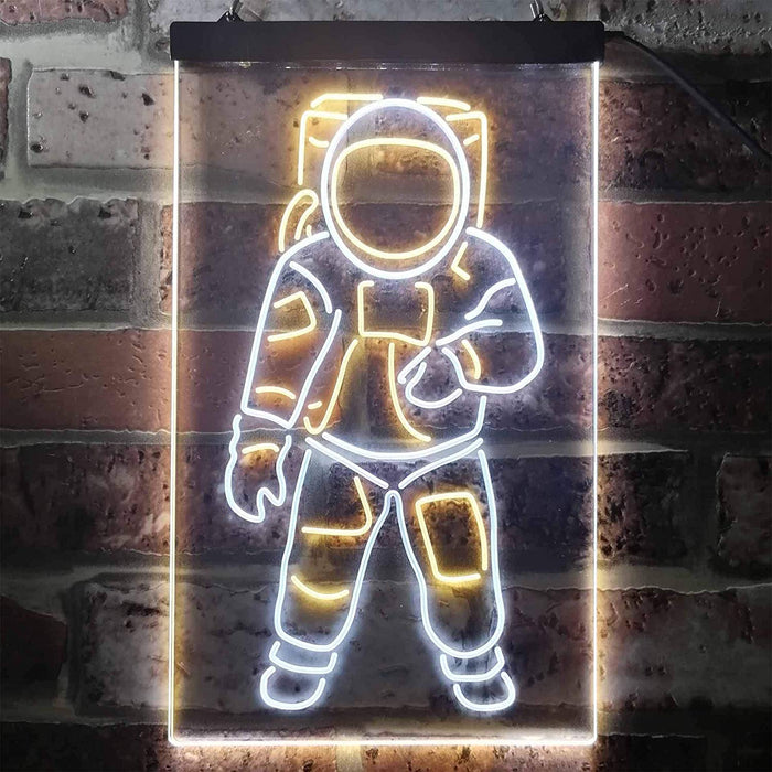 Kids Room Decor Astronaut LED Light Sign - Way Up Gifts