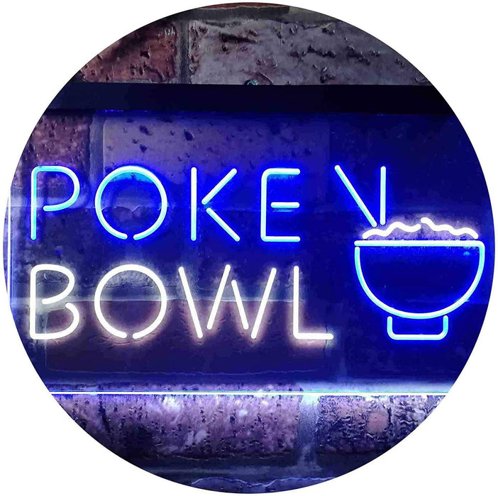 Hawaiian Poke Bowl LED Light Sign - Way Up Gifts