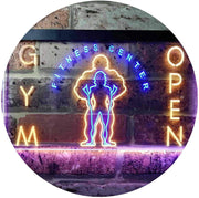 Fitness Center Open Gym LED Light Sign - LED Gift Works