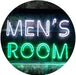 Bathroom Restroom Men's Room LED Light Sign - Way Up Gifts