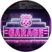 Route 66 Garage LED Light Sign - Way Up Gifts