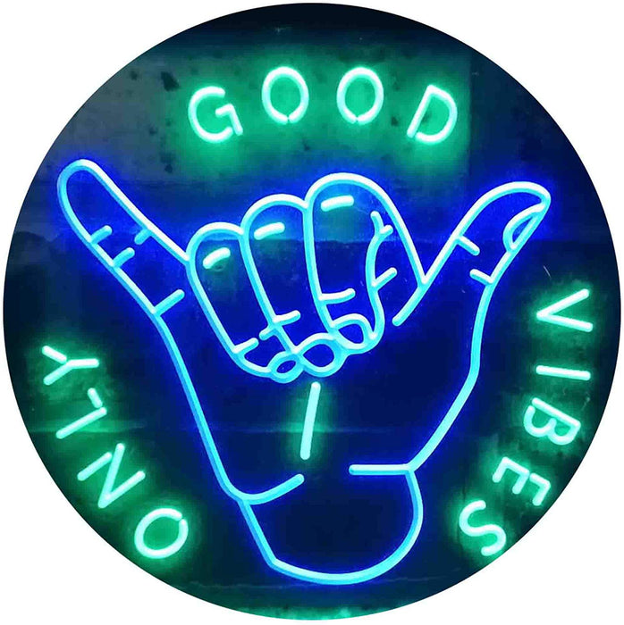 Good Vibes Only LED Light Sign - Way Up Gifts