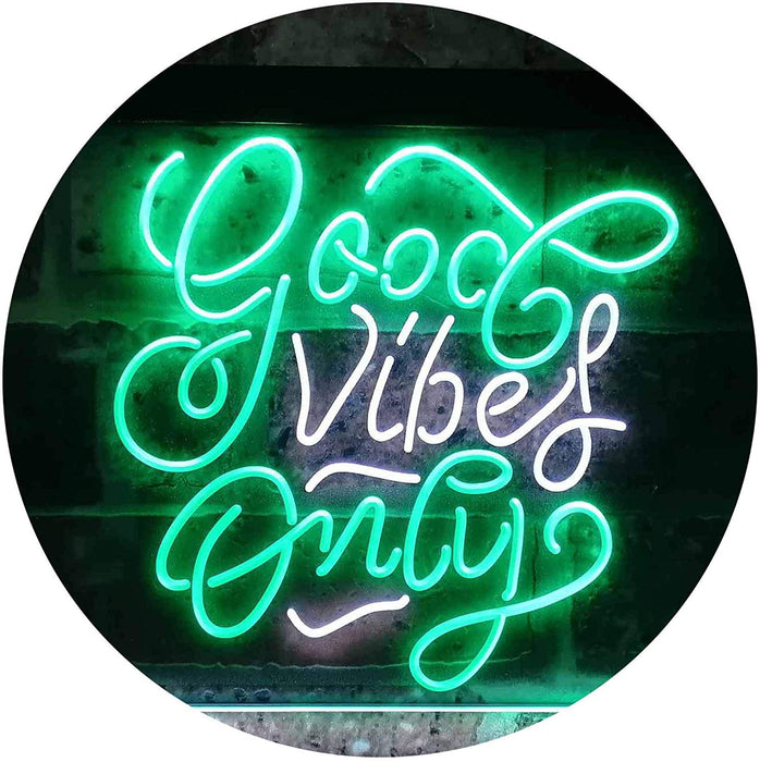 Good Vibes Only LED Light Sign - Way Up Gifts
