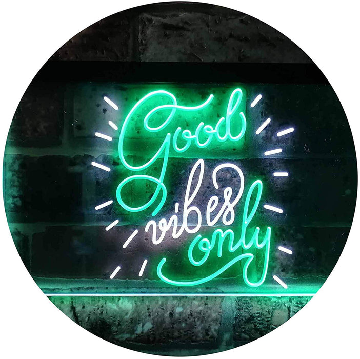 Good Vibes Only LED Light Sign - Way Up Gifts