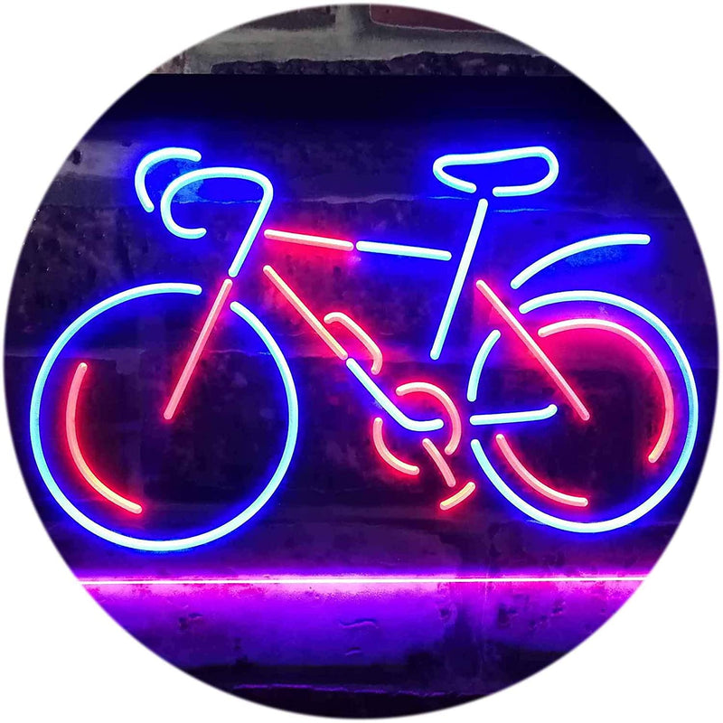 Bikes Bicycle Shop LED Light Sign - LED Gift Works