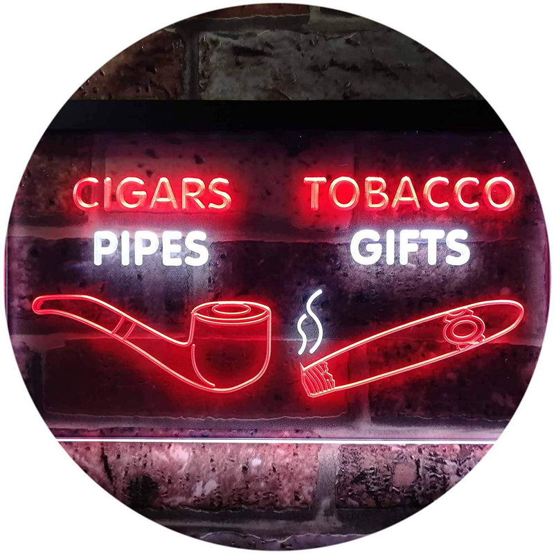 Cigar Pipes Tobacco Gifts LED Light Sign - LED Gift Works