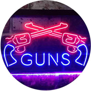 Gun Shop Guns LED Light Sign - LED Gift Works
