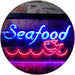 Fish Seafood Restaurant LED Light Sign - Way Up Gifts