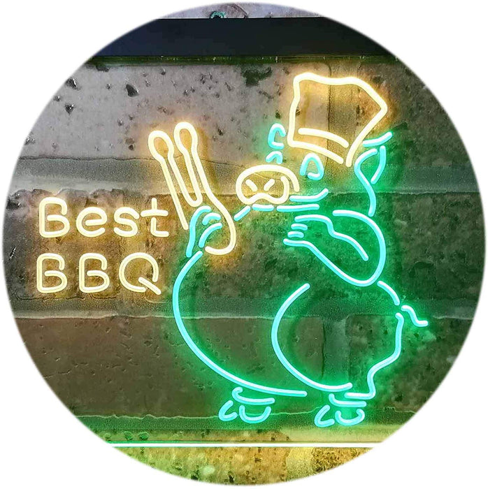 Best BBQ Pig LED Light Sign - Way Up Gifts
