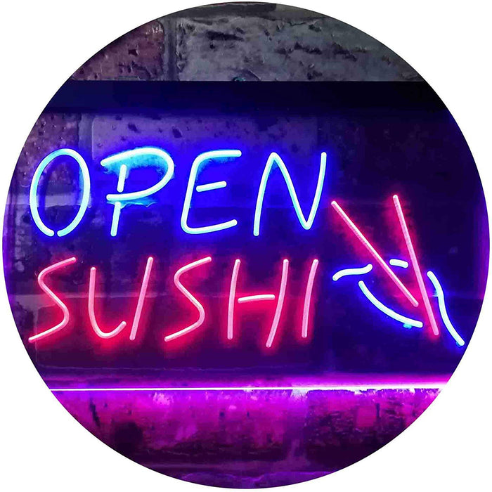 Open Sushi LED Light Sign - Way Up Gifts