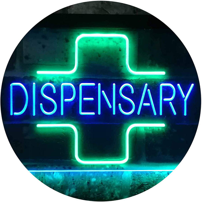 Medical Marijuana Dispensary LED Light Sign - Way Up Gifts