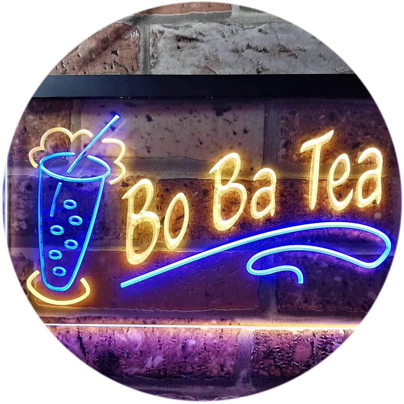 Boba Bo Ba Tea LED Light Sign - LED Gift Works
