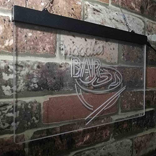 Noodles Bar LED Light Sign - LED Gift Works