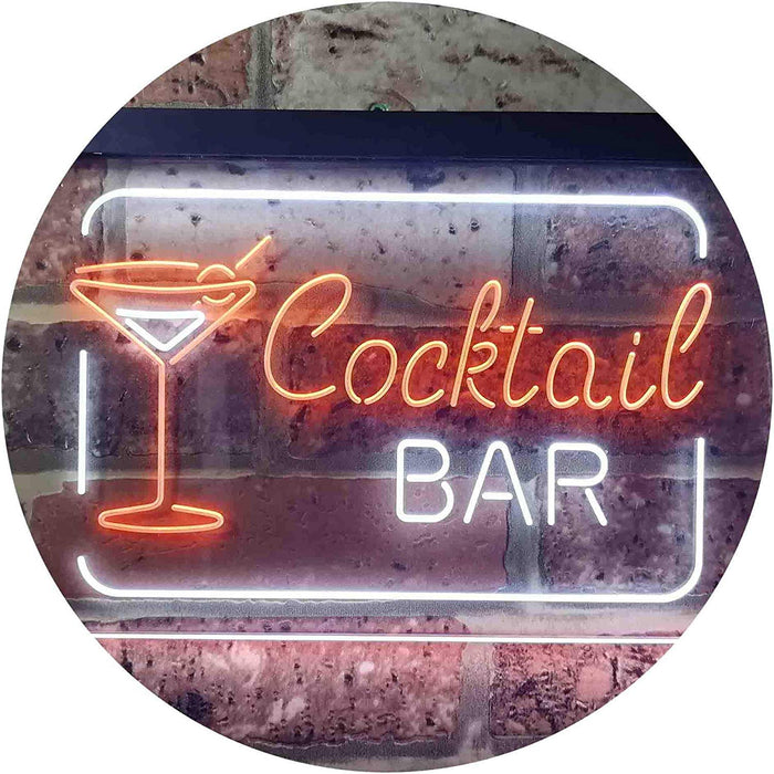 Cocktail Bar LED Light Sign - Way Up Gifts