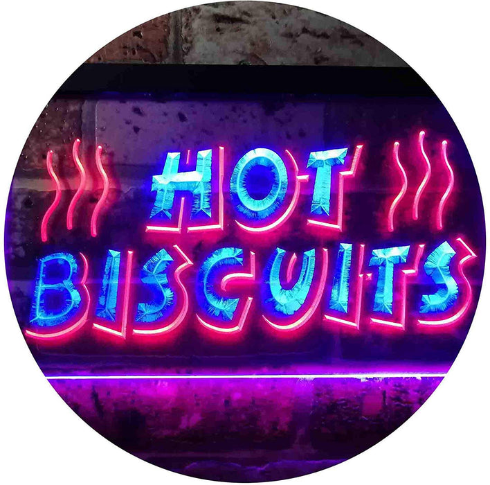 Hot Biscuits LED Light Sign - Way Up Gifts