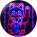 Maneki Neko Lucky Cat Welcome Japan LED Light Sign - Way Up Gifts