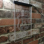 Arizona Historic Route US 66 LED Light Sign - LED Gift Works