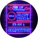 Relax We're Crazy Not a Competition LED Light Sign - Way Up Gifts