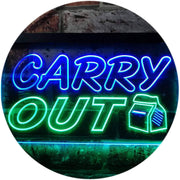 Food to Go Carry Out LED Light Sign - LED Gift Works