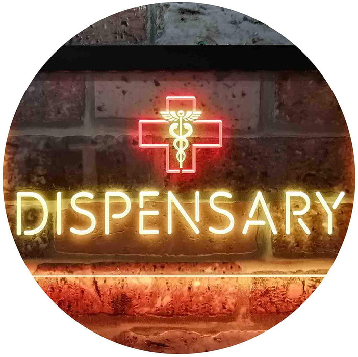 Medical Marijuana Dispensary LED Light Sign - Way Up Gifts