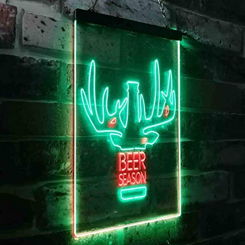Winter Beer Season LED Light Sign - LED Gift Works