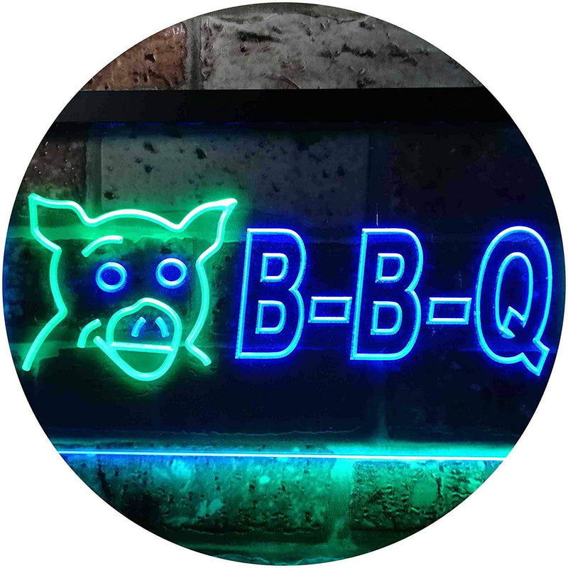 BBQ Pig LED Light Sign - LED Gift Works