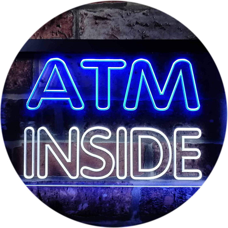 ATM Inside LED Light Sign - LED Gift Works