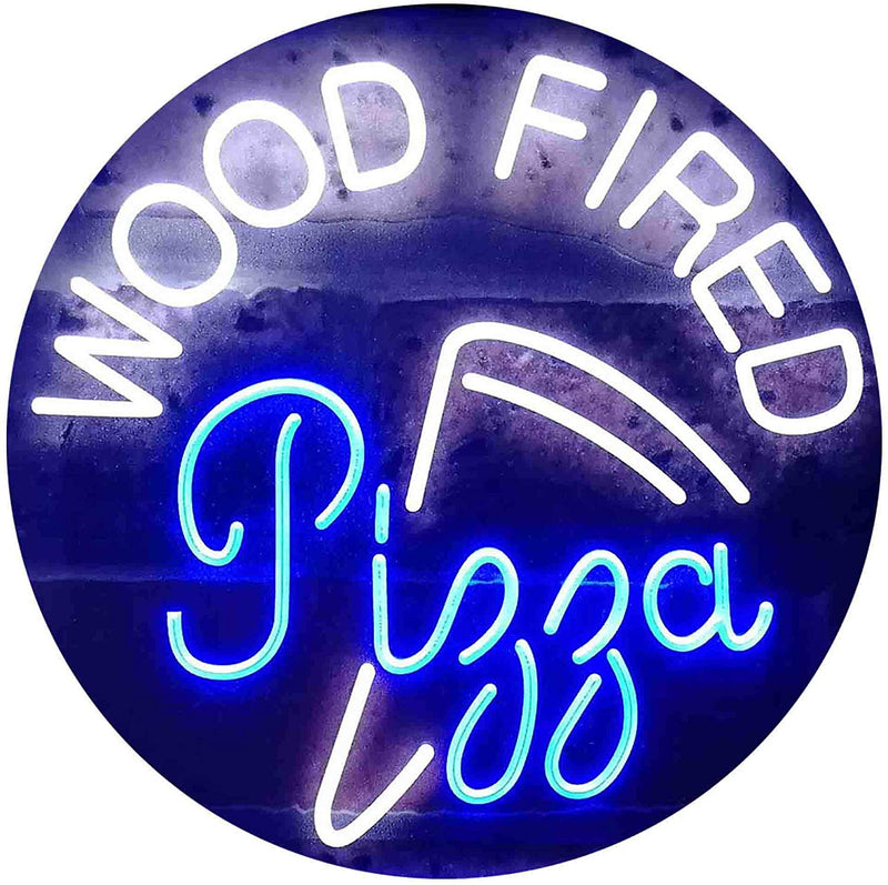 Wood Fired Pizza LED Light Sign - LED Gift Works