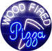 Wood Fired Pizza LED Light Sign - Way Up Gifts