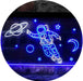 Astronaut Planets Stars Space Moon LED Light Sign - Way Up Gifts