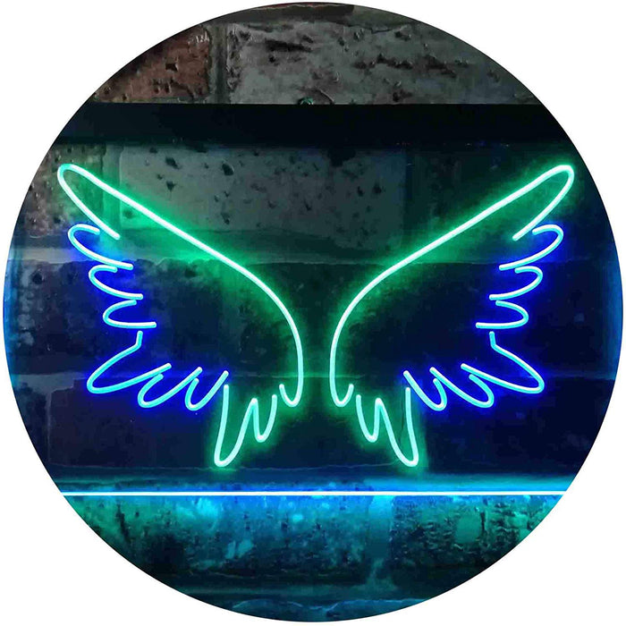 Angel Wings LED Light Sign - Way Up Gifts