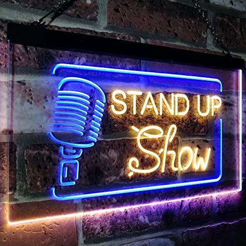 Comedy Comedian Stand Up Show LED Light Sign - LED Gift Works