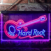 Guitar Hard Rock Music LED Light Sign - LED Gift Works