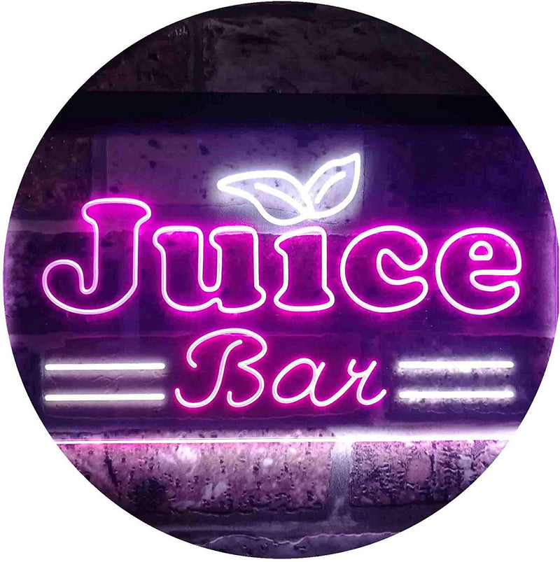 Juice Bar LED Light Sign - LED Gift Works