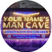 Personalized Sports Baseball Theme Man Cave LED Light Sign - Way Up Gifts