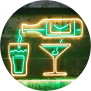 Wine Beer Shots Liquor Cocktails LED Light Sign - LED Gift Works